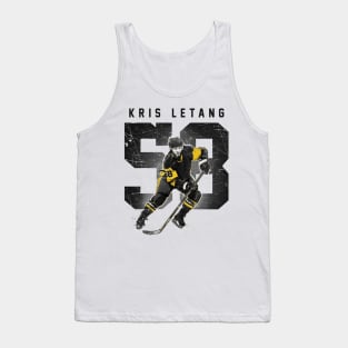 Kris Letang Pittsburgh Grunge Tank Top